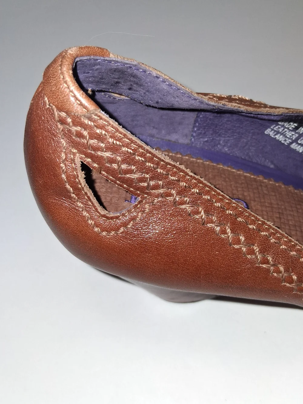 Indigo by Clarks Women's Brown Leather Heels, Like New, Womens Size 8.5 M